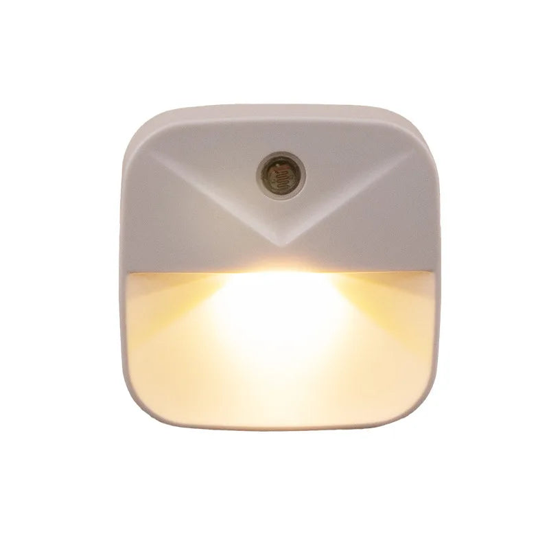 Smart Auto LED Night Light: Motion Sensor & Dusk-to-Dawn Plug-in for Energy Saving Home/Gift