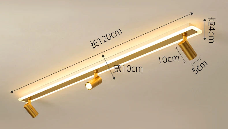 Nordic home decoration salon bedroom Spotlights smart led lamp lights for room dimmable Ceiling light lamparas indoor lighting