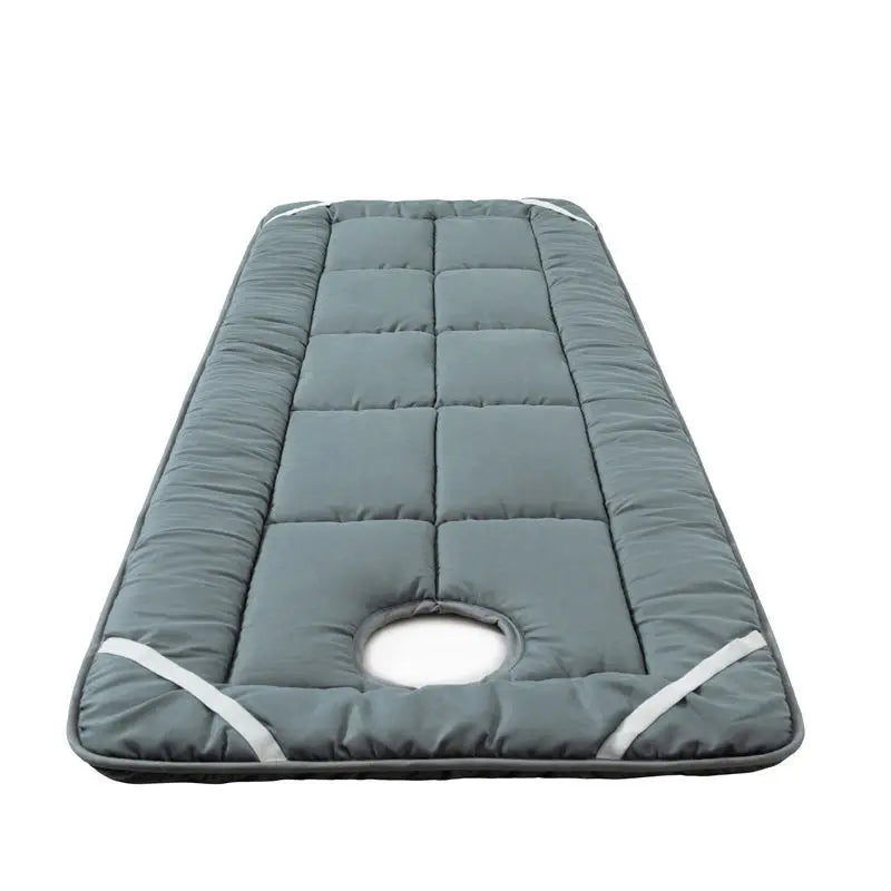 Beauty Salon Mattress Thickened Non-slip Mattress Topper Hospital Beauty Salon Massage Bed Mat Foldable Beauty Bed Pad with Hole