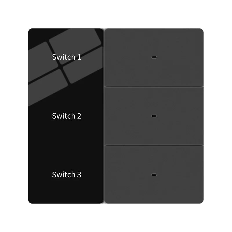 Hotel Name Lux-ury Sm-art Lighting Switch with Display Voice Control Sm-art Home Products