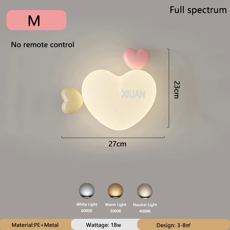 Modern Cute Cartoon LED Wall Lamps Art Creative Animals Balloons Lights for Chidren's Bedroom Living Room Home Decor Chandeliers