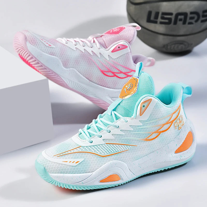 Men's Training Basketball Shoes Anti Slip Durable Cushion Lightweight Breathable Sneakers Outdoor Indoor Athletic Sport Shoes