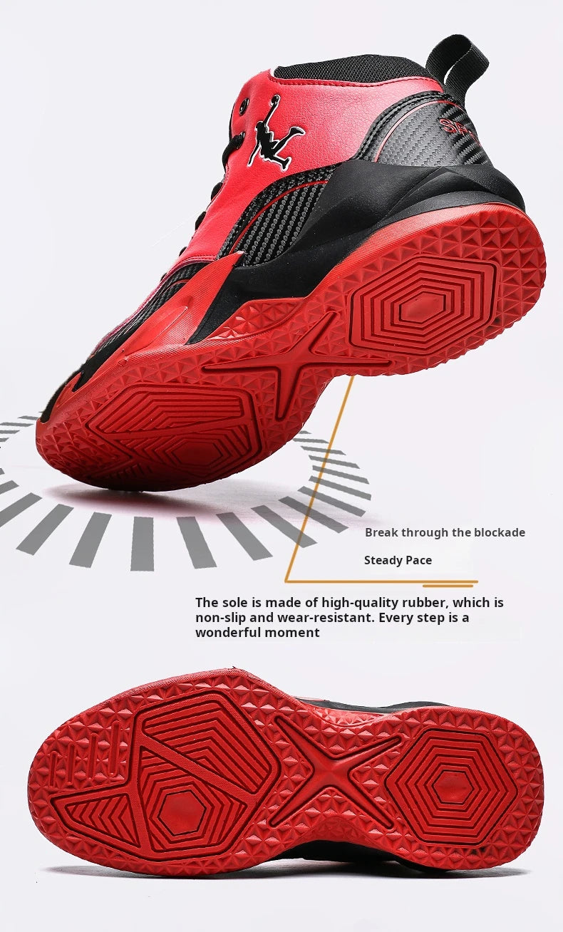 Kids Boy Breathable Basketball Woman Training Sneakers Zapatillas Men's Basketball Shoes High Top Basketball Shoes Outdoor 2025