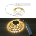 Wireless PIR Motion Sensor LED Strip Light for Cabinet under Bed Stairs Closet - Battery Powered Night Security Smart Lamp
