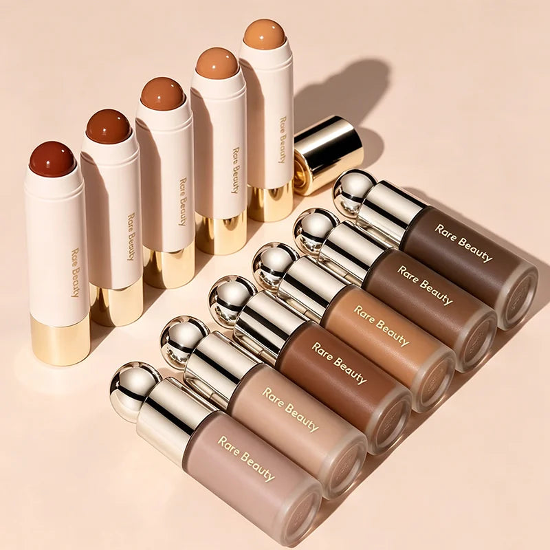 New Rare Beauty Soft Contour Cream Shading Bronzer Waterproof Silky Texture Define Jawline Nose Cheek Natural Stereo Face Make