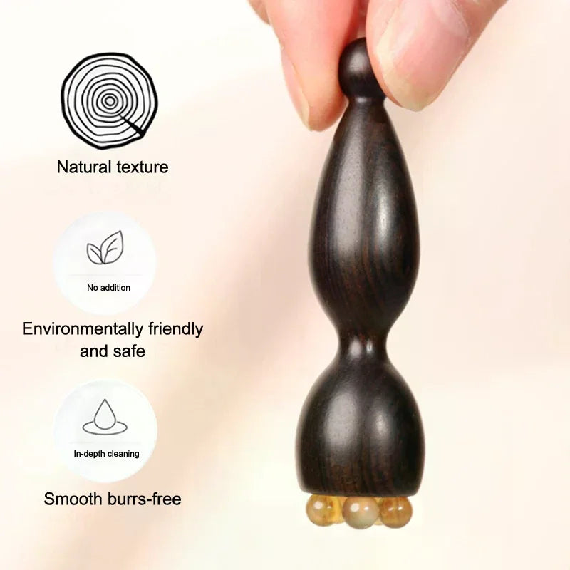 Smooth Face Massage Tools Resin Gua Sha Face Skin Care Massage Sticks Lotus Seedpod Shape Massager Facial Physiotherapy Tool