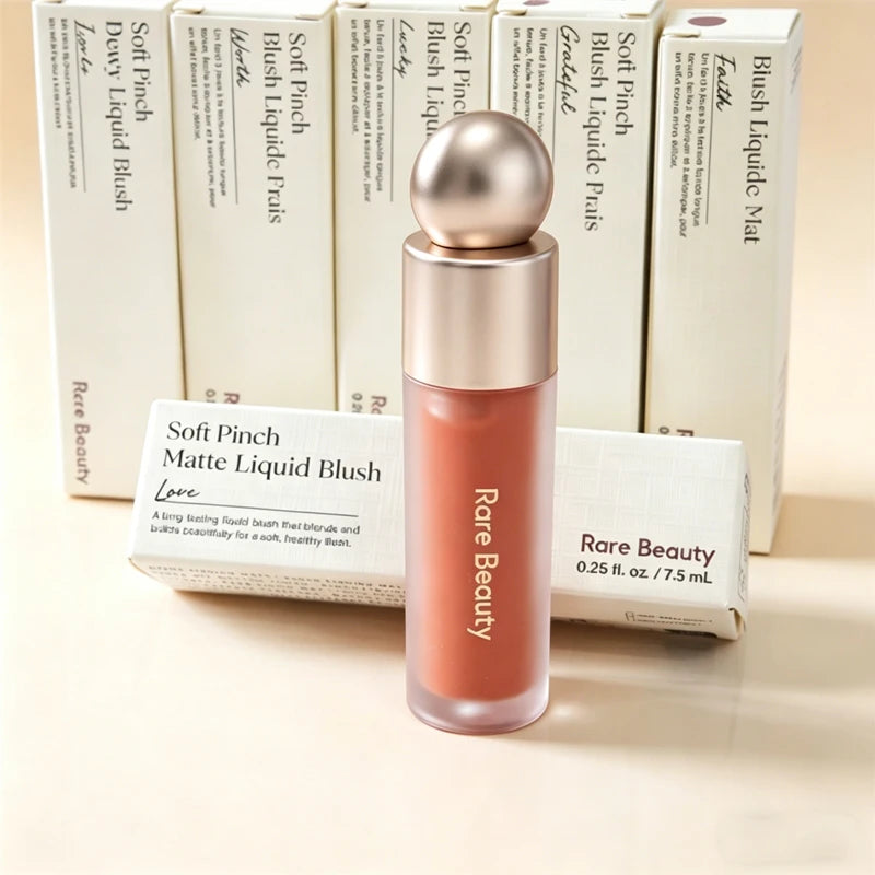 Rare Beauty Makeup Facial Stereoscopic Bronzer Contour Stick Liquid Blusher Nature Plump Waterproof Nose Shadow Highlight Rouge