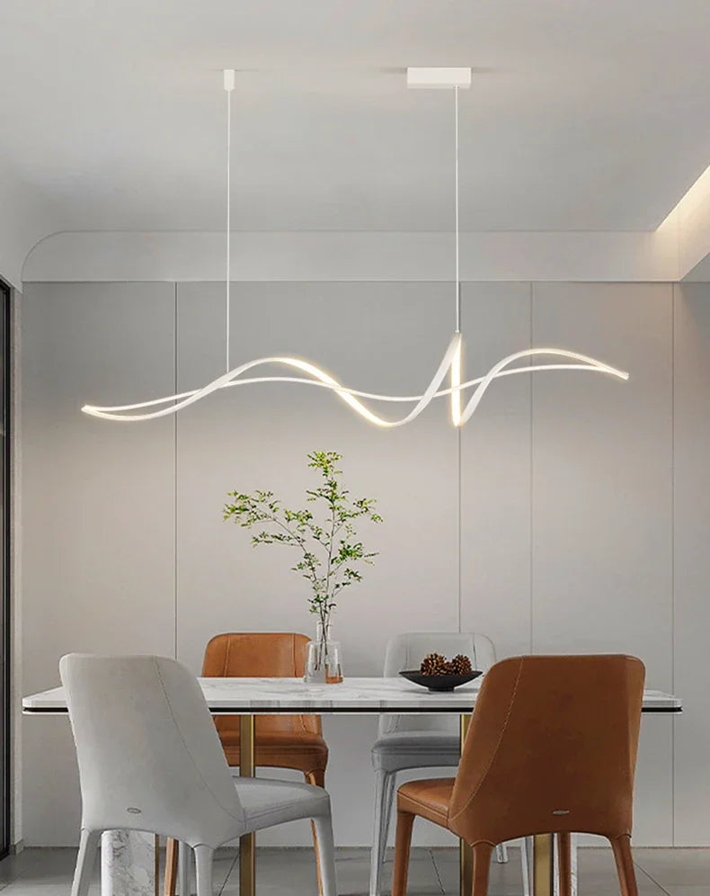 2025Modern Smart Pendant Lights for Dining Room Home Decoration Lamp Chandeliers Living Room Lighting Lustres Luminaria