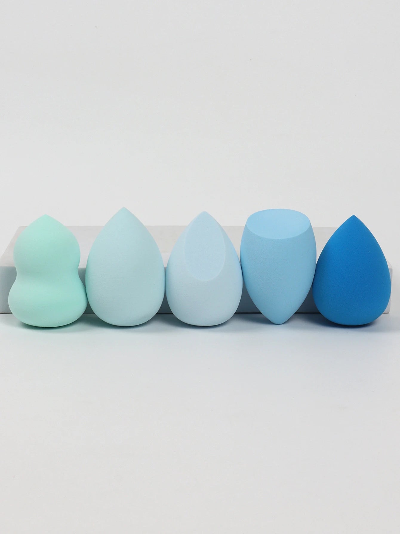 5 Bags of Beauty Eggs Makeup Sponge (Beauty Egg), Foundation Make-Up Mixed Beauty Sponge, Flawless Liquid, Cream and Powder, Mu