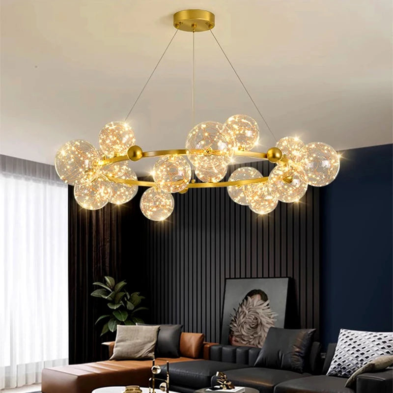 Modern home decor led lights pendant light lamps for living room Chandeliers for dining room hanging light indoor lighting