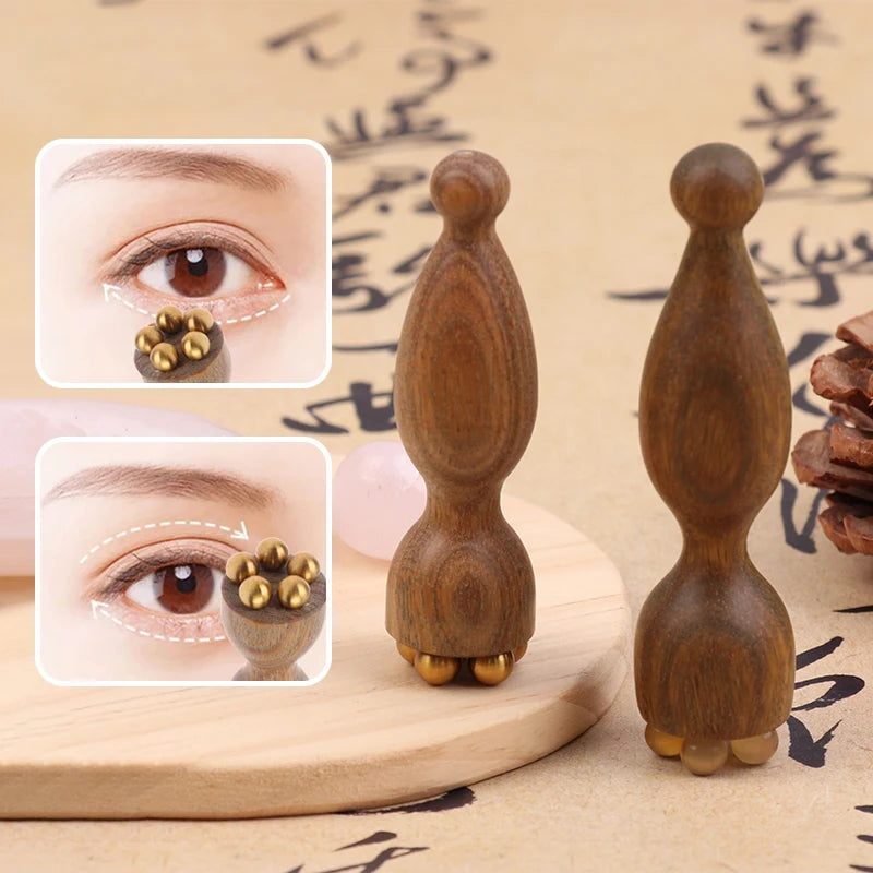 Face Massage Tools Gua Sha Face Skin Care Massage Sticks Lotus Seedpod Shape Massager Facial Physiotherapy Tool
