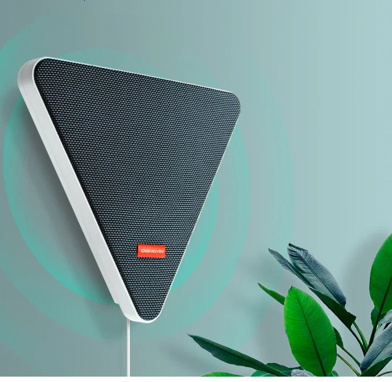 Home Multi-functional Bluetooth Speaker Wall-mounted Audio System Indoor Walls Are Non-porous and Suitable for Bedrooms and Shop