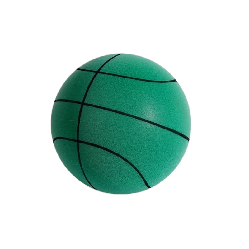 Bouncing Mute Ball Indoor Silent Basketball 18cm Foam Basketball Silent Soft Ball Bounce Basket Ball Toy Kids Sports Games Gift