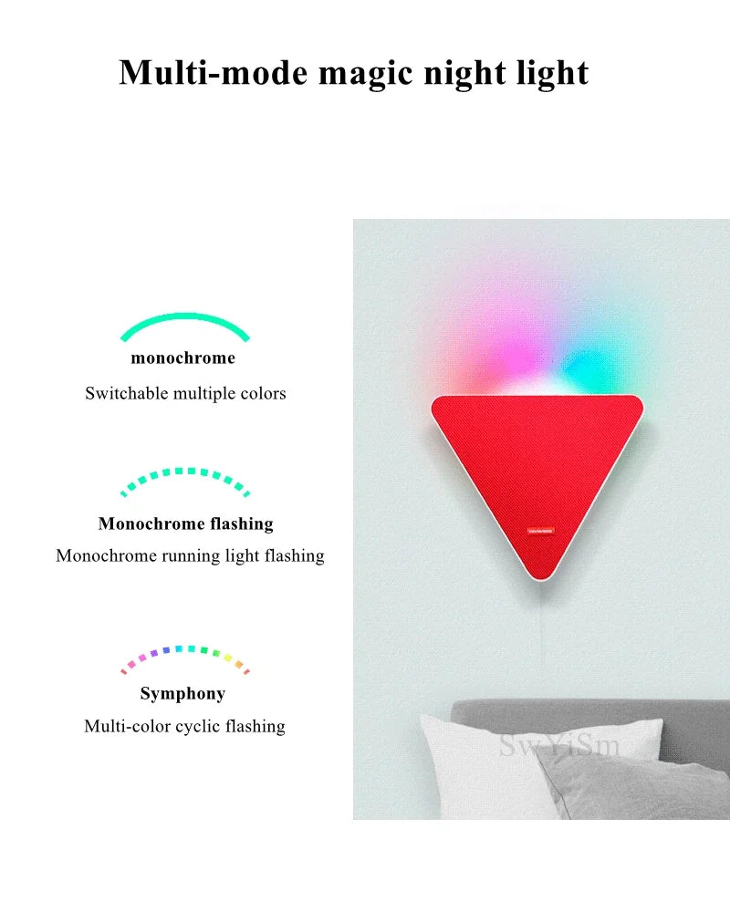 Home Multi-functional Bluetooth Speaker Wall-mounted Audio System Indoor Walls Are Non-porous and Suitable for Bedrooms and Shop