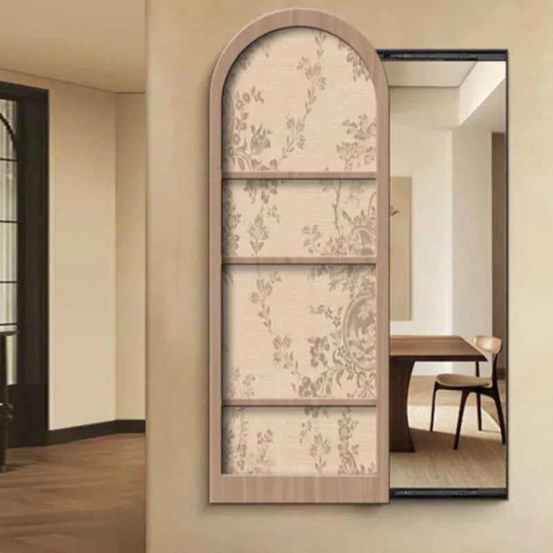 Modern Ornament Mirror Aesthetic Bathroom Flexible Rectangle Mirror Organizer Big Decorazioni Casa Home Furniture Decoraction