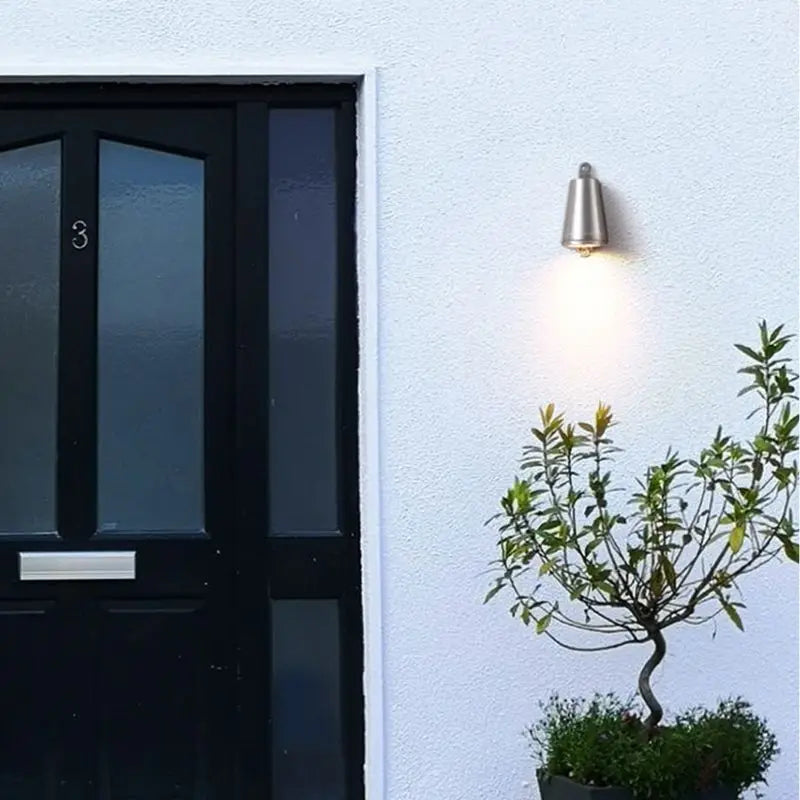 LED Wall Lamp Indoor Lighting for Stairs Entrance Balcony Retro Wall Lights Luxury Door Bell Shape Aluminum Sconce Home Decors