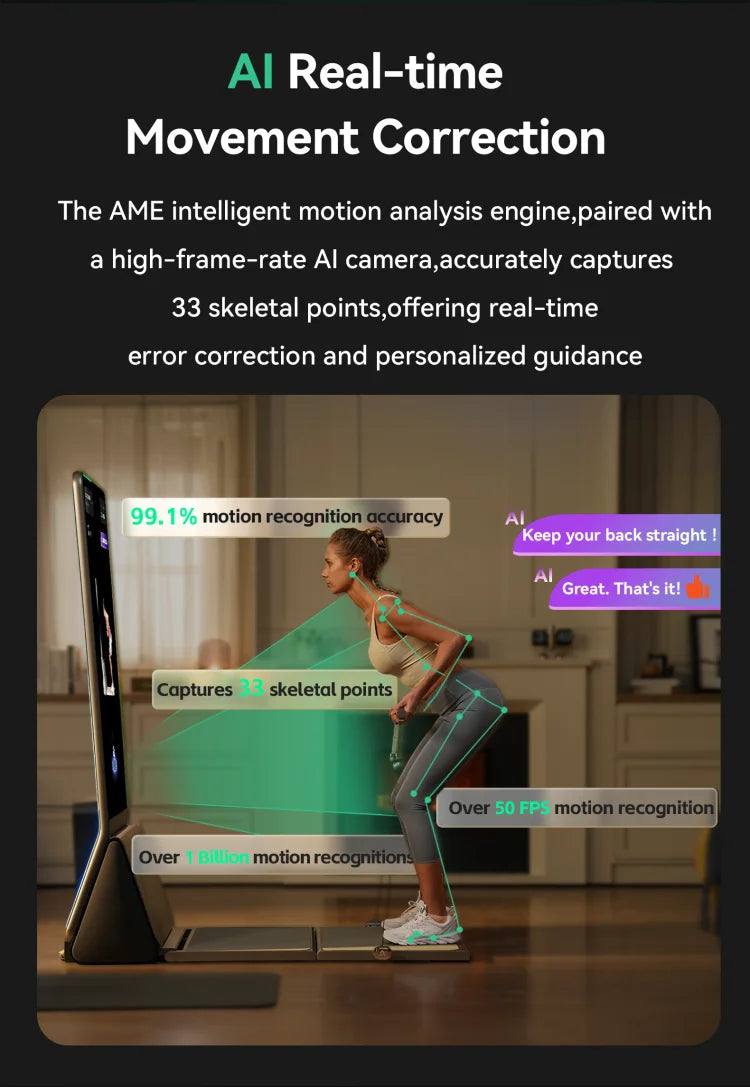 Luxury Smart Digital Gym Mirror for Home & Yacht Touch Screen & WiFi Feature Smart Beauty Mirror