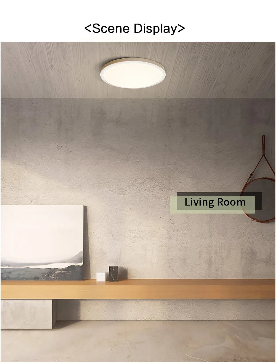 2.2cm Ultra Thin Ceiling Light 6W 9W 13W 18W 24W 110V 220V  Luster Home Appliances Indoor Decoration Bedroom Living Room Kitchen