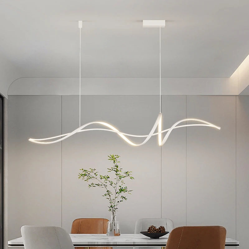 2025Modern Smart Pendant Lights for Dining Room Home Decoration Lamp Chandeliers Living Room Lighting Lustres Luminaria