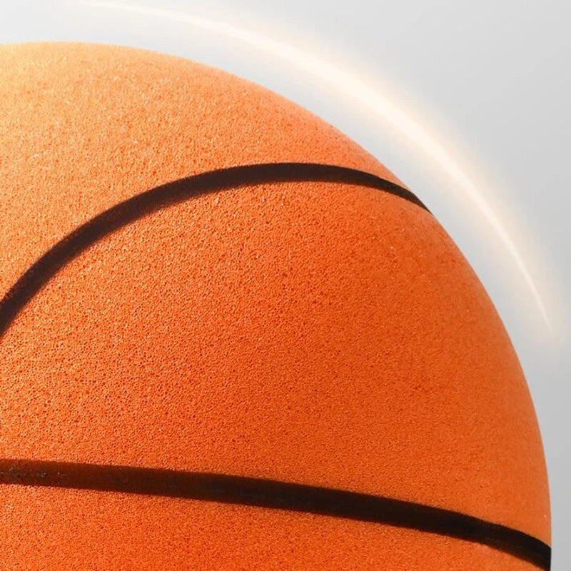 【YY26】18/21/24cm Bouncing Mute Ball Indoor Silent Basketball With Hoop High-Resilience Lightweight Mini Basketball Kids Gifts
