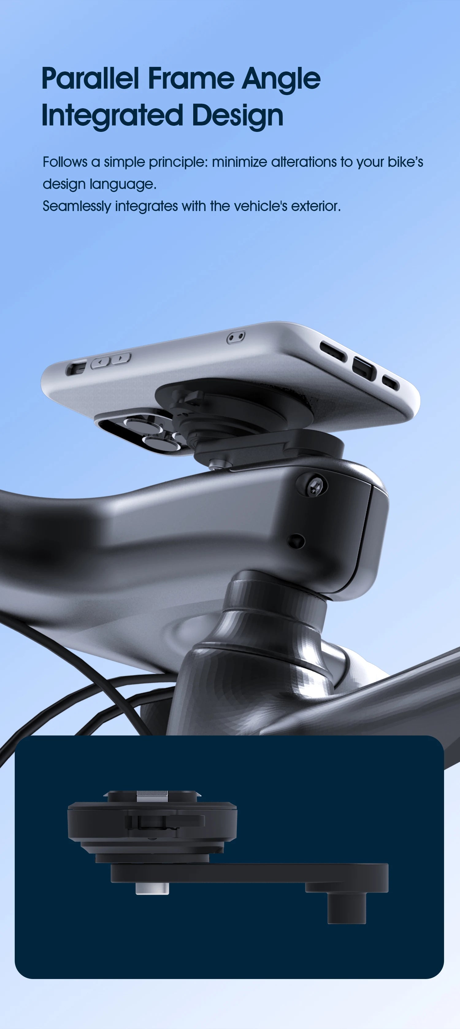 Aluminium phone holder For Bicycle accesories.bike /Motorcycle accessories Stand for cell phone For iphone 15 promax/xiaomi