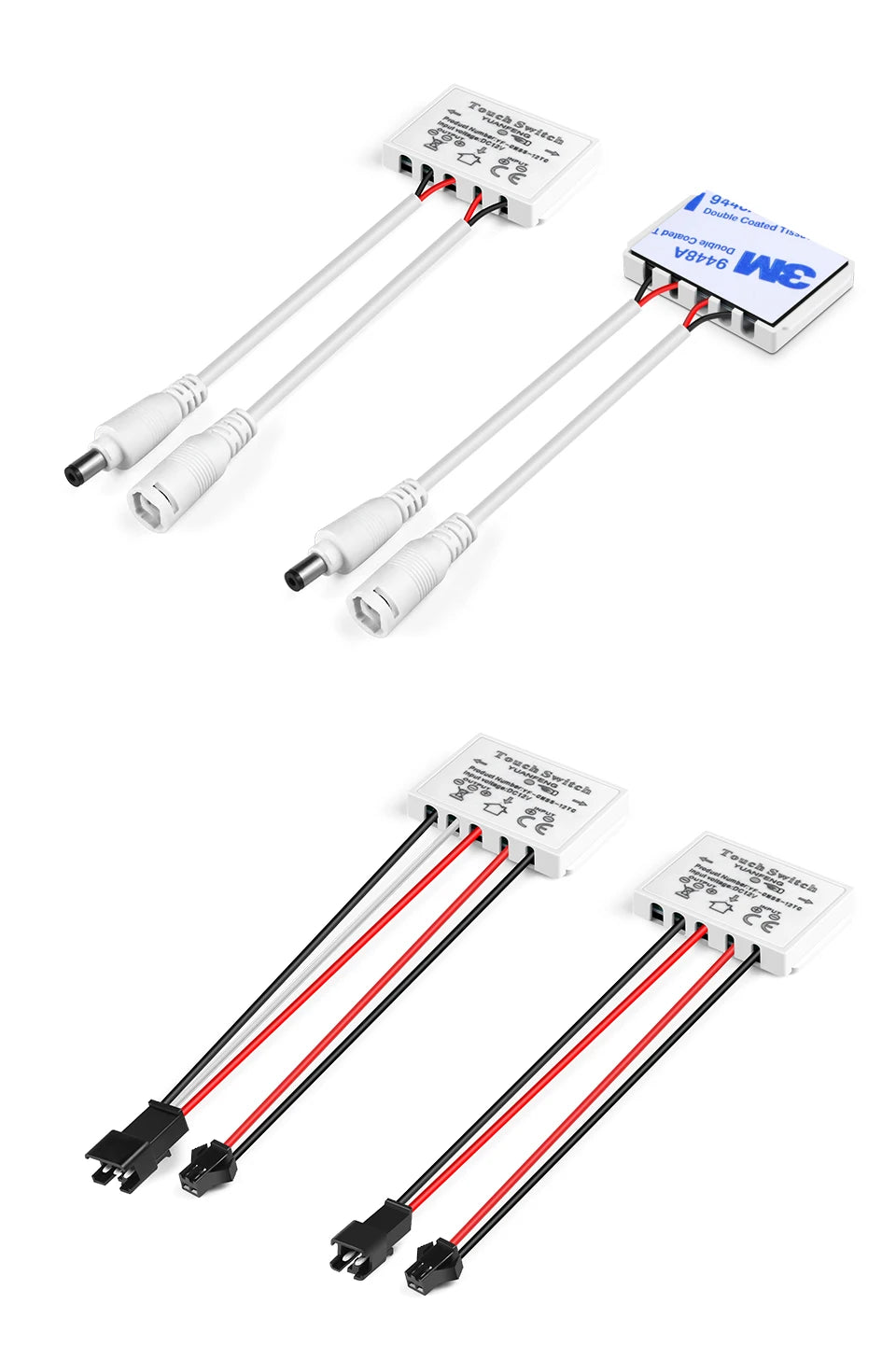 Bathroom Mirror LED Strip Light LED Switch Touch Sensor 12v LED Dimmer Switch LED Controller For Bedroom Mirrors Interior Decor