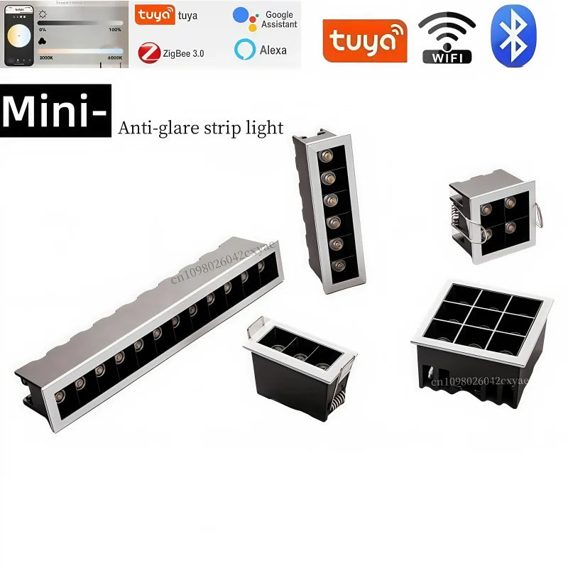 Tuya Smart DALI spotlights, mini downlights, LED line lights, COB ceiling lights, kitchen and living room indoor lighting bulbs