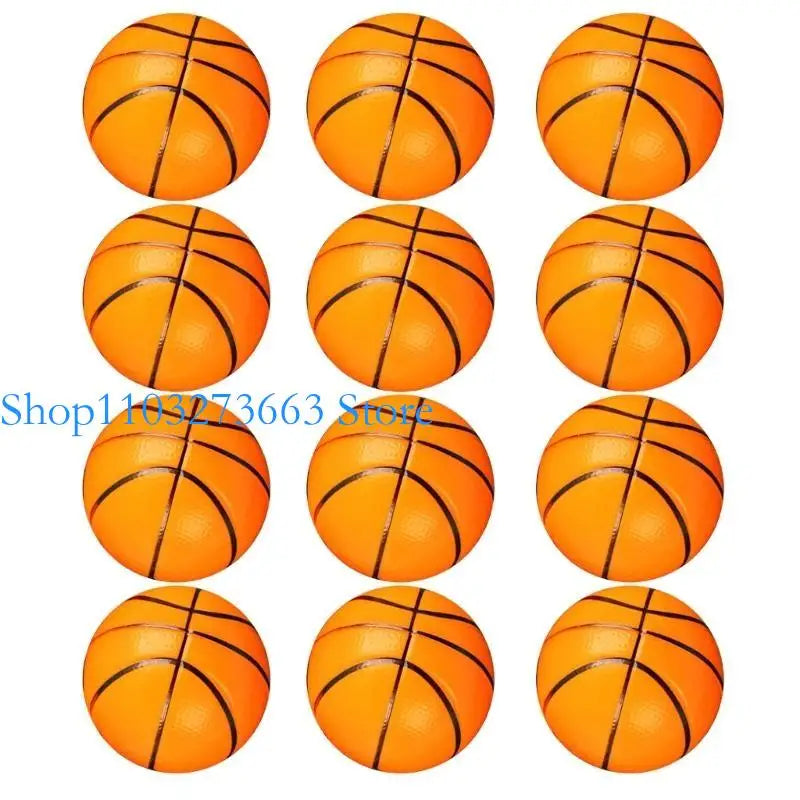 R6FE 12Pcs Small Foam Tennis Soft and Safe Sport Equipment for Boy Girls Playing Time Soft Sponge Foam Tennis