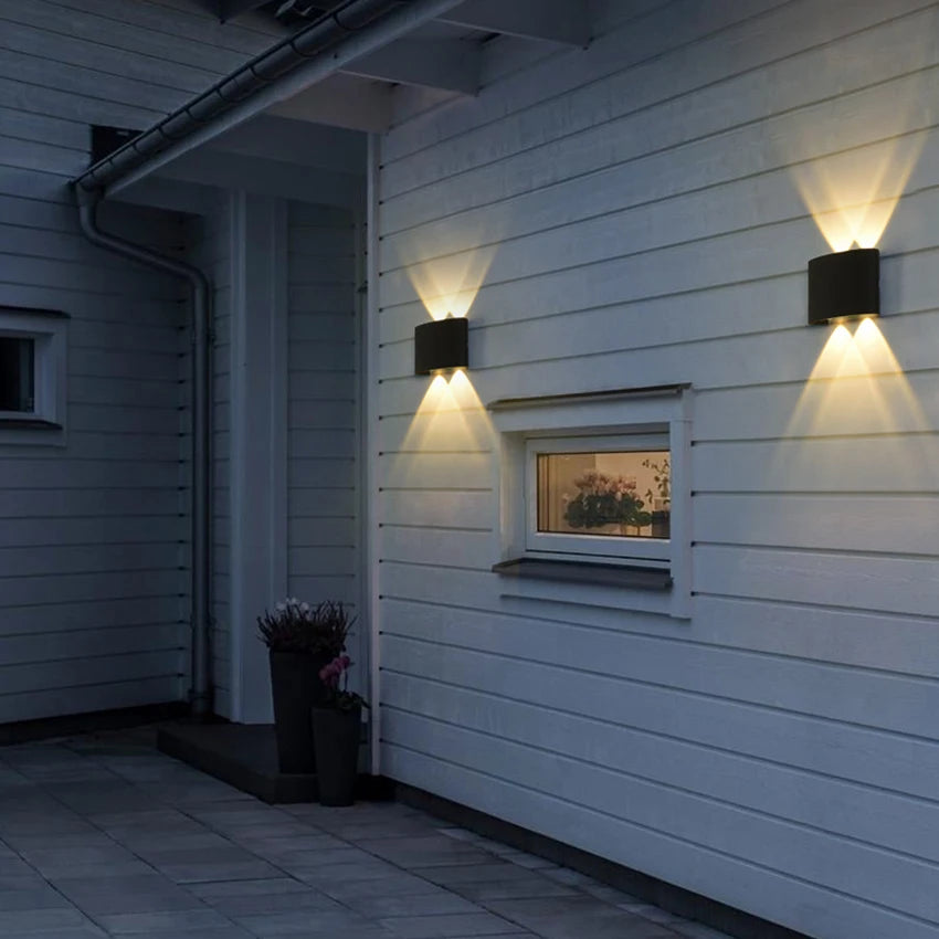 LED Wall Light Waterproof Outdoor Indoor Lighting IP65 AC86-265V 2w 4w for Garden Stair Night Light