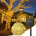 LED Solar String Lights Fairy Lights 8 Lighting Modes Waterproof Suitable for Outdoor Gardens Weddings Parties Dances