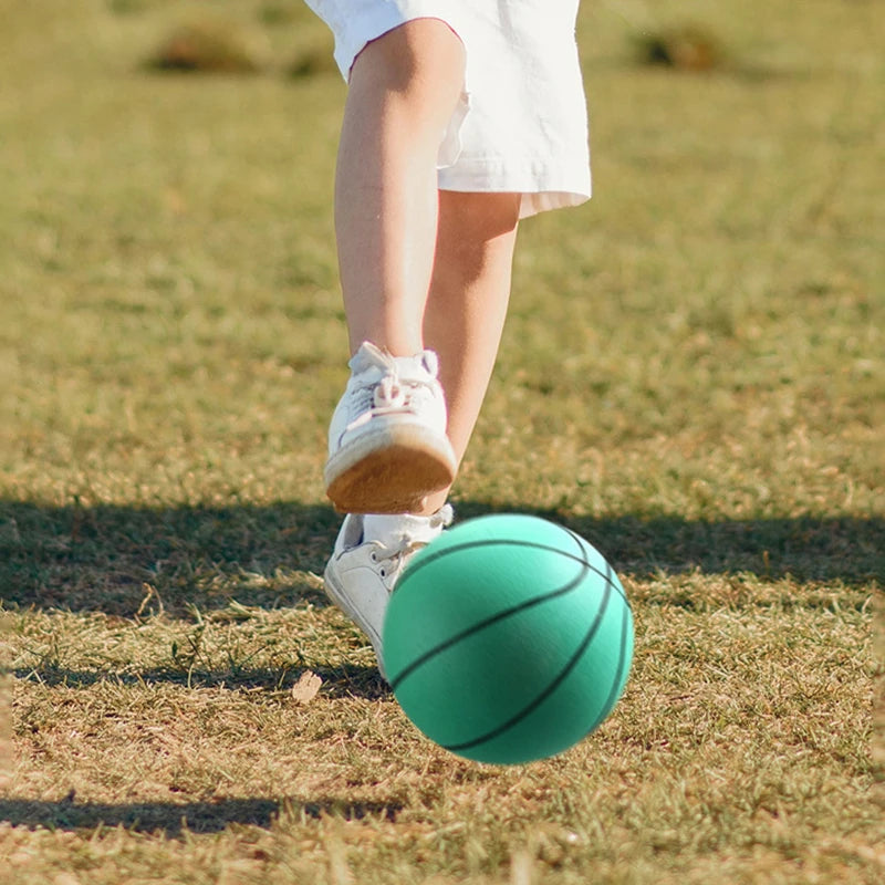 【YY26】18/21/24cm Bouncing Mute Ball Indoor Silent Basketball With Hoop High-Resilience Lightweight Mini Basketball Kids Gifts