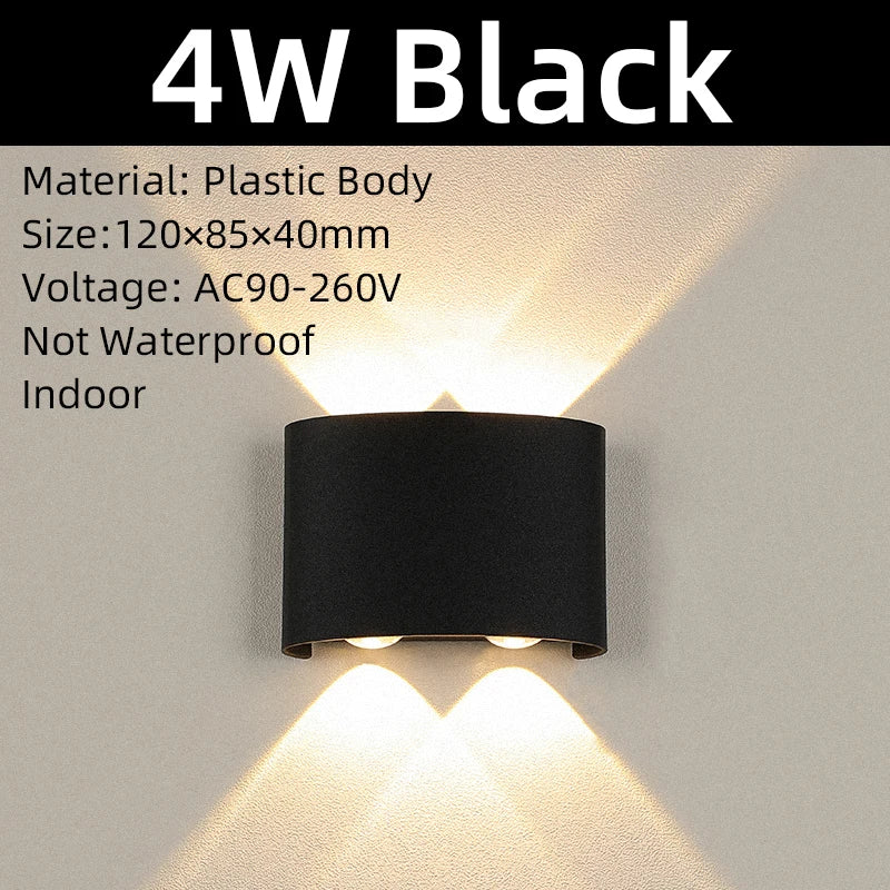 LED Wall Light Interior 6W Modern Decoration Lamp 85-265V Indoor Lighting For Home Stairs Bedside Living Room Wall Sconce Lamp