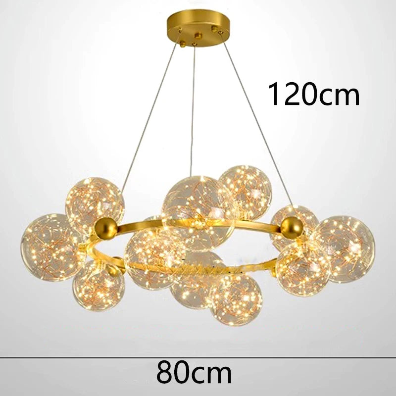 Modern home decor led lights pendant light lamps for living room Chandeliers for dining room hanging light indoor lighting
